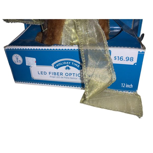 Holiday Time LED Fiber optic angel Untested - Picture 8 of 13